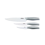 ست چاقوی ۳ عددی تیغه فولادی دسته فلزی مدل KS259-2914