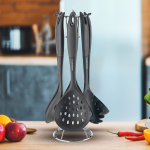 ست کفگیر و ملاقه سیلیکونی ۷ تکه عرشیا مدل UL135-3006 - تصویر 2