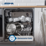 ماهی تابه تک دسته بدون درب استیل 30 سانتی عرشیا SS160-3568 - Image 5