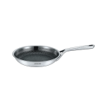 ماهی‌تابه استیل کف لیزری ۲۴ سانتی‌متر عرشیا مدل SS050-3165