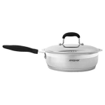 ماهیتابه استیل 24 سانتی عرشیا مدل SS145-2193