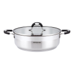 ماهیتابه درب دار دودسته 24 عرشیا مدل SS478-3723