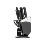چاقو 8 پارچه مشکی عرشیا مدل K259-2107