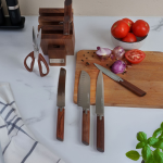 سرویس چاقوی آشپزخانه استیل عرشیا 8 پارچه مدل KS135-3189 - تصویر 4