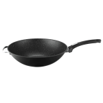 ماهیتابه دو دسته ووک چدن بدون درب عرشیا ۳۲ سانتی‌متری مدل CO112-3231