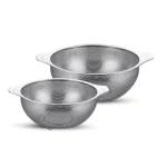 آبکش استیل ۲ پارچه عرشیا مدل آبکش استیل ضدزنگ CS118-3716