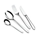 سرویس قاشق و چنگال استیل مات ۹۵ پارچه عرشیا مدل TM1401M-3353