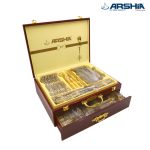 سرویس قاشق و چنگال 18 نفره 95 تکه عرشیا مدل TM145GS-3356 - تصویر 2